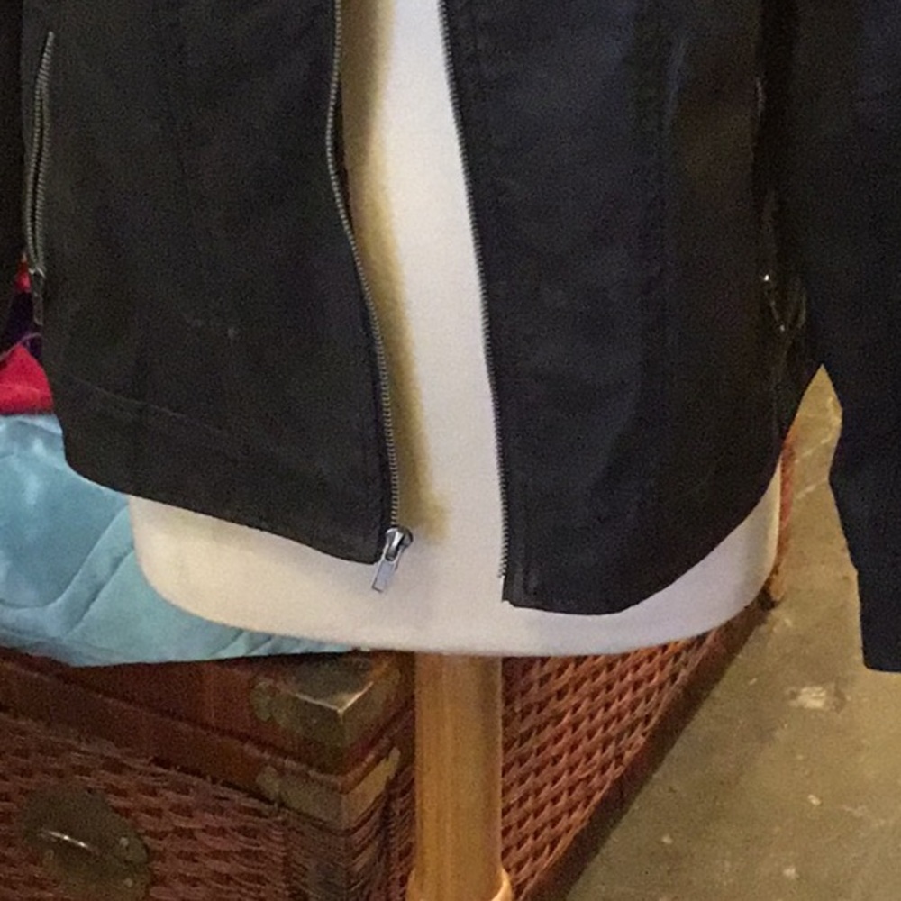 Torrid Black Leather Jacket - Picture 4 of 6